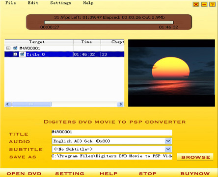 Digiters DVD to PSP Converter - Guides & FAQ