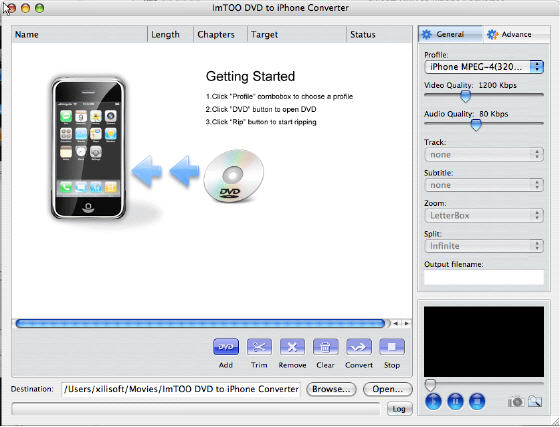 Imtoo DVD to iPhone Converter for MAC