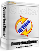 Okoker All Video Converter&Burner Pro