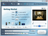 Main windows of Wondershare Video Converter Platinum