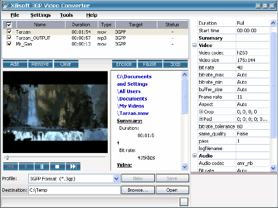 Xilisoft 3GP Video Converter