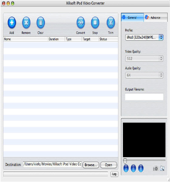 Xilisoft iPod Video Converter for Mac