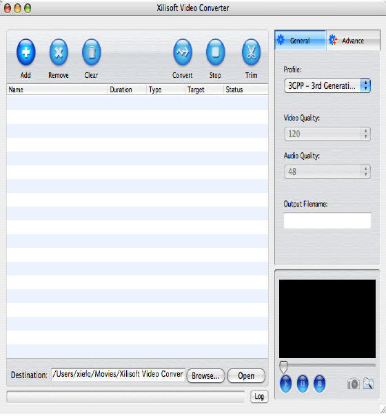 Xilisoft Video Converter for Mac