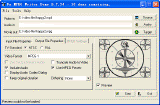 Main window of Fx MPEG Writer