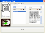 Main screen - Ladybug Player Vista