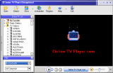 Main interface - Online TV Player