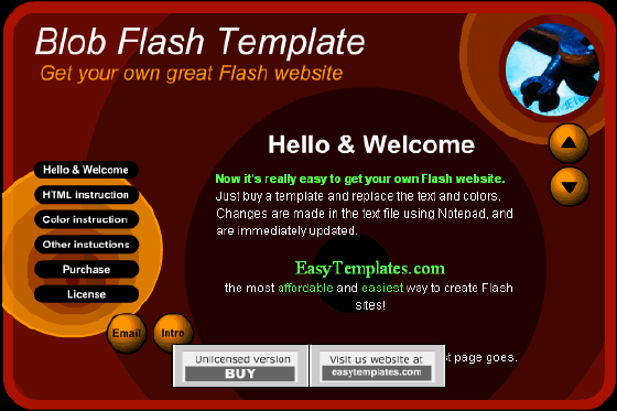 Flash Template - Easytemplates