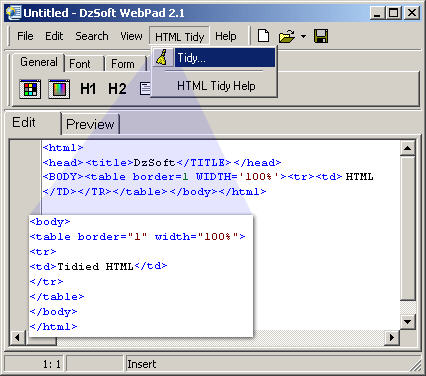 DzSoft WebPad