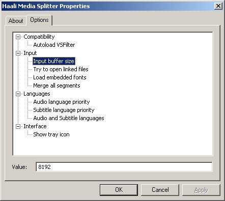 Windows 8 Haali Media Splitter full