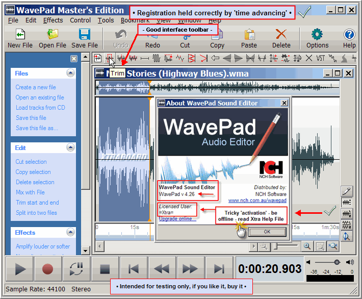 Wavepad Audio Editing Software Free
