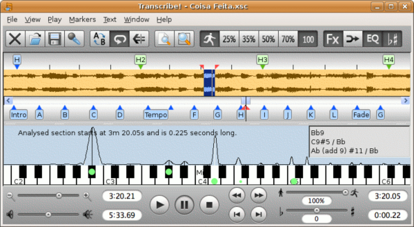 Transcribe for Linux