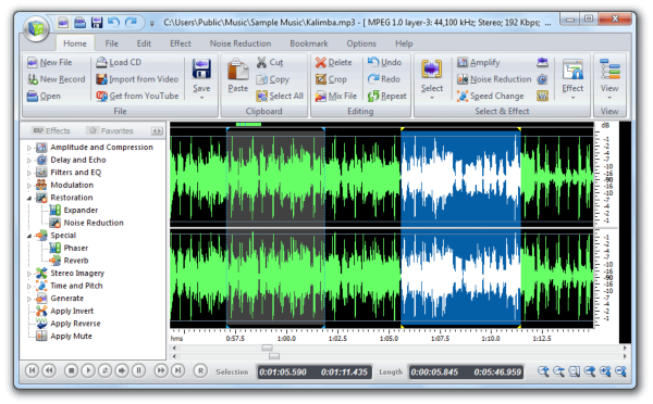 Audio Record Edit Toolbox 2011