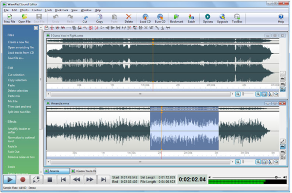 WavePad Sound Editor for Mac