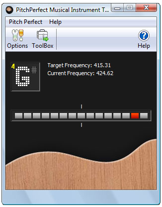 PitchPerfect Guitar Tuner for Mac