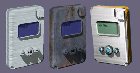 Blackbox 3D MP3 Player Skinning Kit