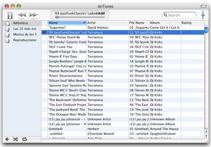 skiTunes for Mac 