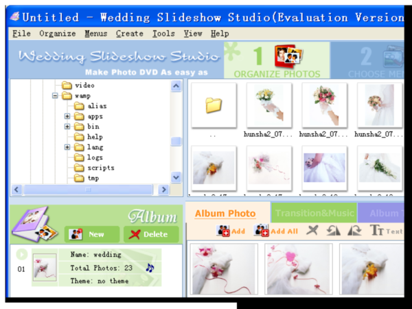 Wedding Slideshow Studio
