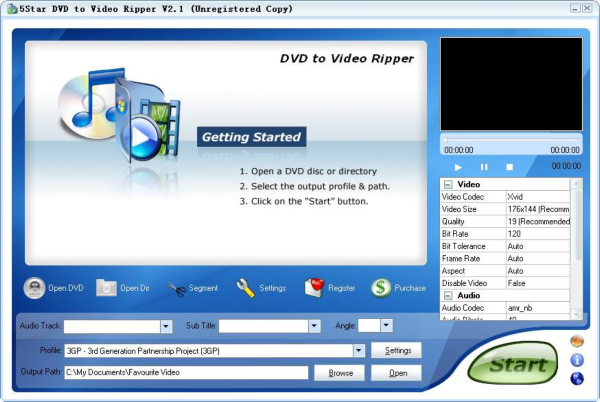 5Star DVD to Video Ripper