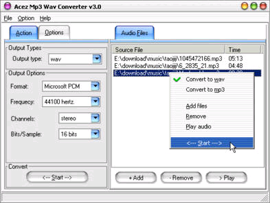 Acez MP3 WAV Converter
