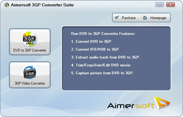 Aimersoft 3GP Converter Suite