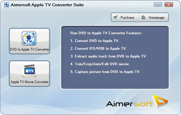 Aimersoft Apple TV Converter Suite