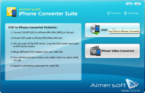 Aimersoft iPhone Converter Suite