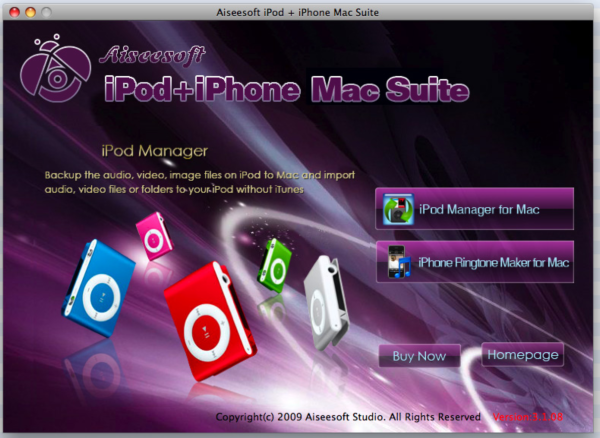 Aiseesoft iPod and iPhone Mac Suite