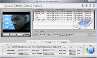 Alldj PDA PPC Video Converter