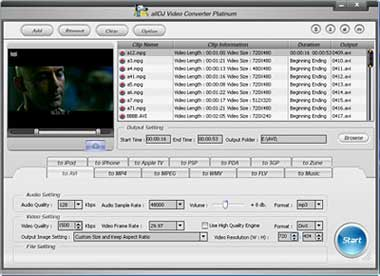 Alldj Video Converter Platinum