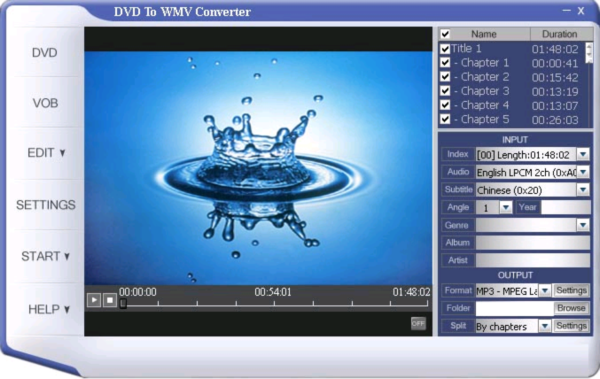 CNC DVD To WMV Converter