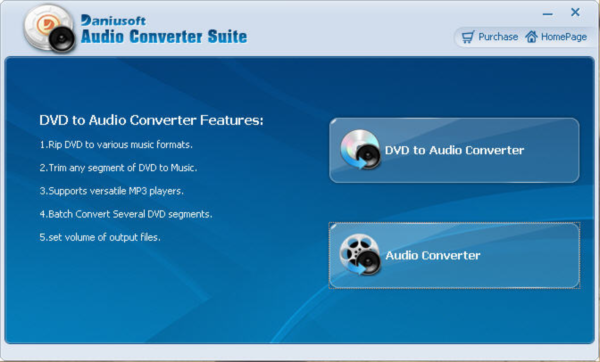 Daniusoft Audio Converter Suite