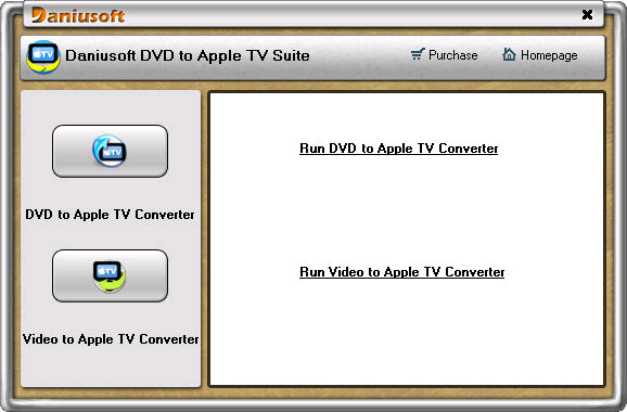 Daniusoft DVD to Apple TV Suite