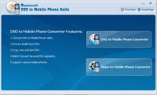 Daniusoft DVD to Mobile Phone Suite