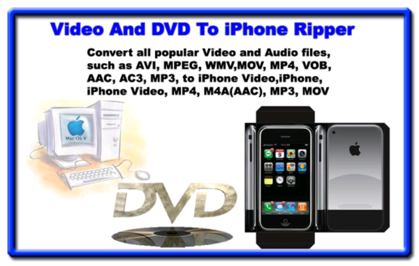 DVD AND VIDEO TO IPHONE CONVERTER