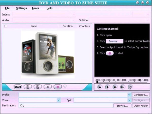 DVD and Video To Zune