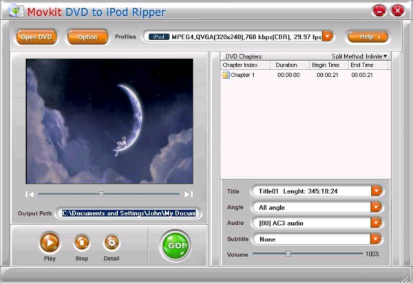 DVD to iPod Ripper