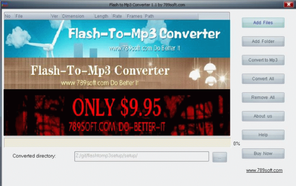 Flash To Mp3 Converter