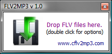 Free FLV2MP3
