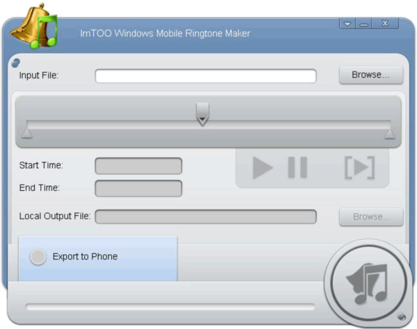 ImTOO Windows Mobile Ringtone Maker