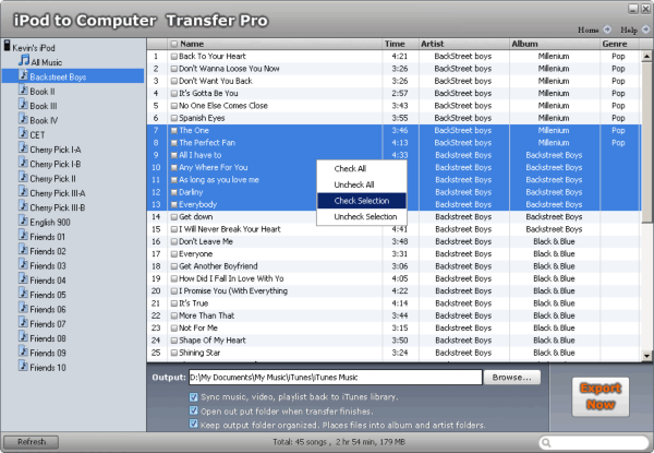 iPod To Computer Transfer Pro