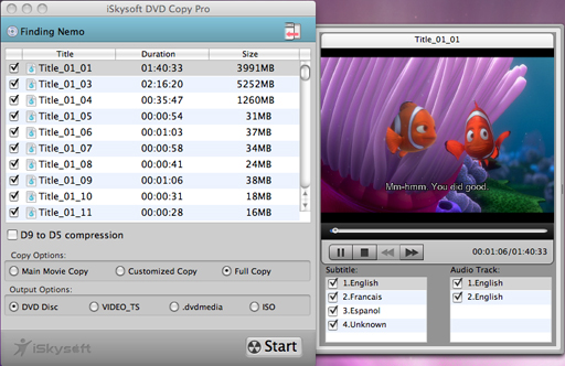 iSkysoft DVD Copy Pro for Mac