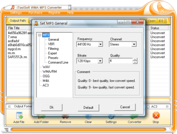 iToolSoft WMA MP3 Converter