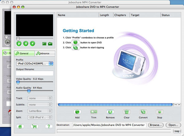 Joboshare DVD to MP4 Bundle for Mac