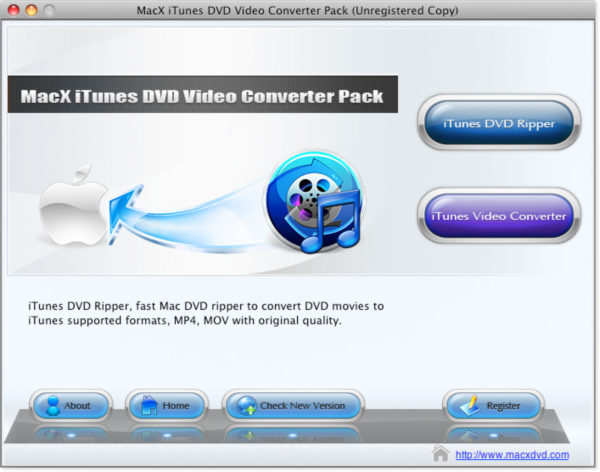 MacX iTunes DVD Video Converter Pack for Mac