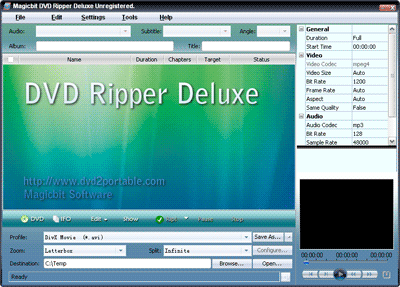 Magicbit DVD to DivX