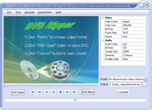 Opell DVD Converter Pro