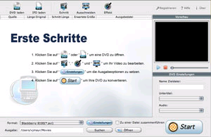optipic DVD auf BlackBerry