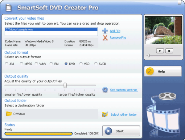 Smart DVD Creator Standard