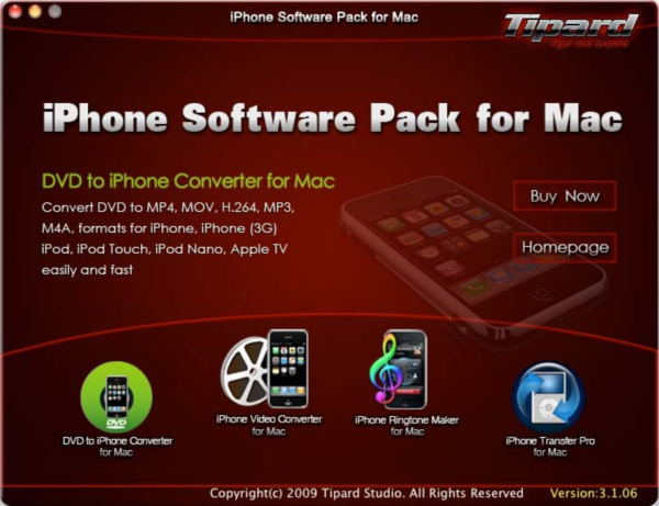 Tipard iPhone Software Pack for Mac