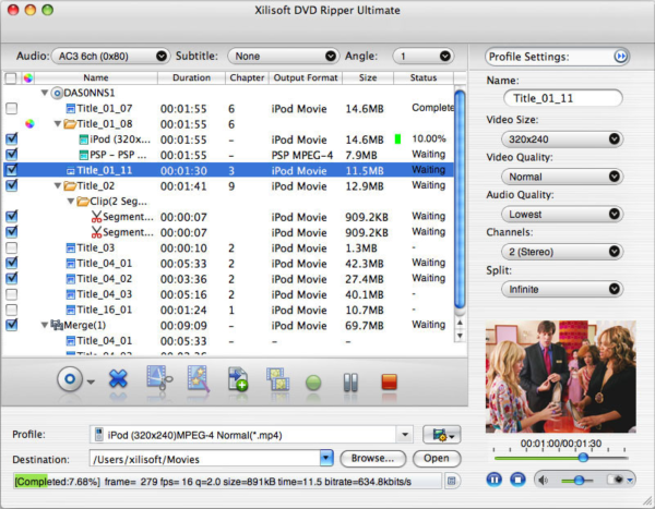 Xilisoft DVD Ripper Ultimate for Mac